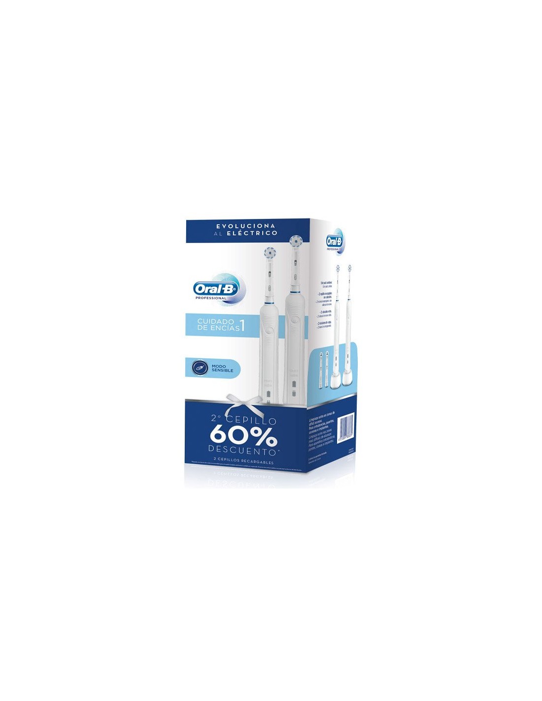 Oral B Cepillo Eléctrico Pack duplo Limpieza Profesional