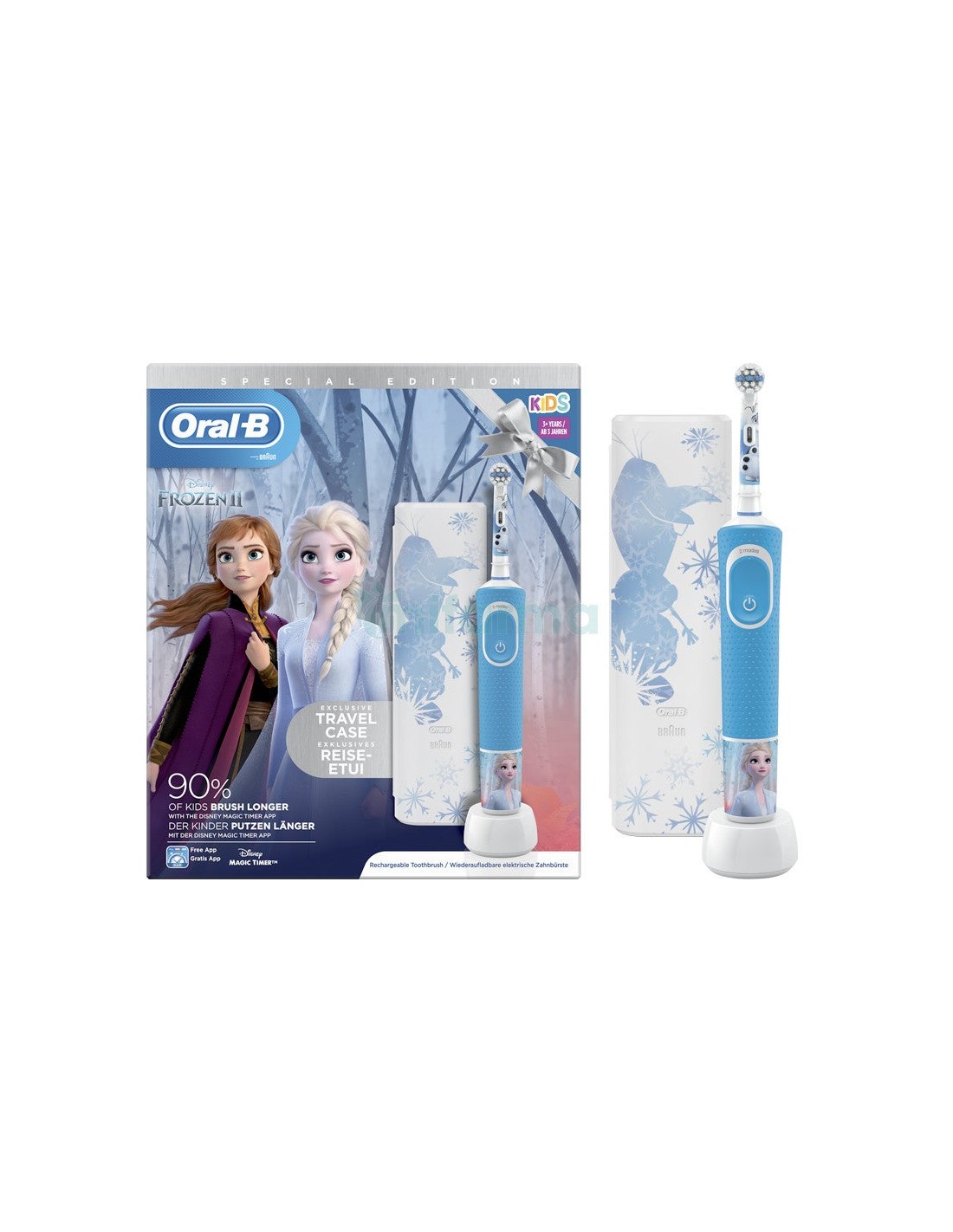 CEPILLO ELÉCTRICO ORAL-B KIDS FROZEN ESTUCHE