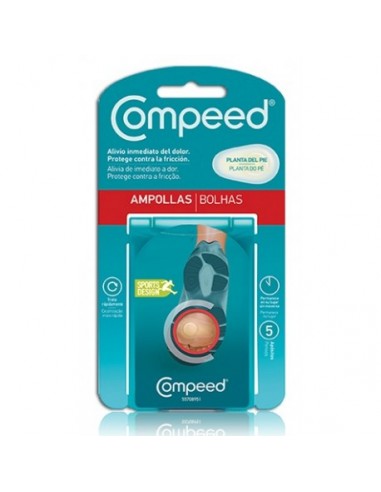 COMPEED AMPOLLAS PLANTA DEL PIE 5U