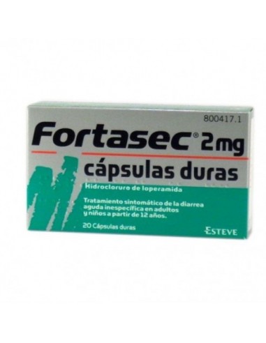 FORTASEC 20 CÁPSULAS