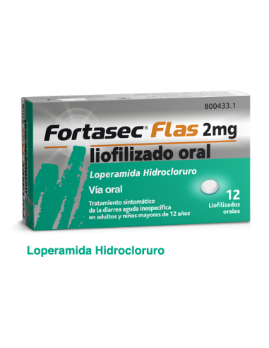 FORTASEC FLAS 2MG LIOFILIZADO ORAL