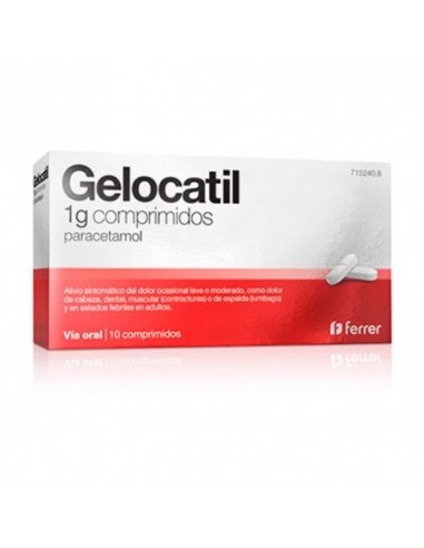 GELOCATIL 1G 10 COMPRIMIDOS