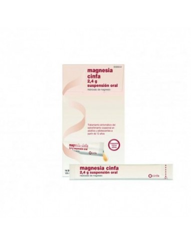 MAGNESIA CINFA 2,4G SUSPENSIÓN ORAL...