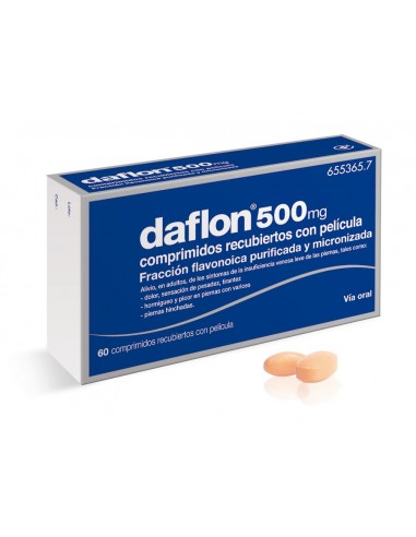 DAFLON 500MG 60 COMPRIMIDOS...