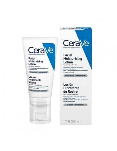 CERAVE LOCIÓN HIDRATANTE ROSTRO 52ML