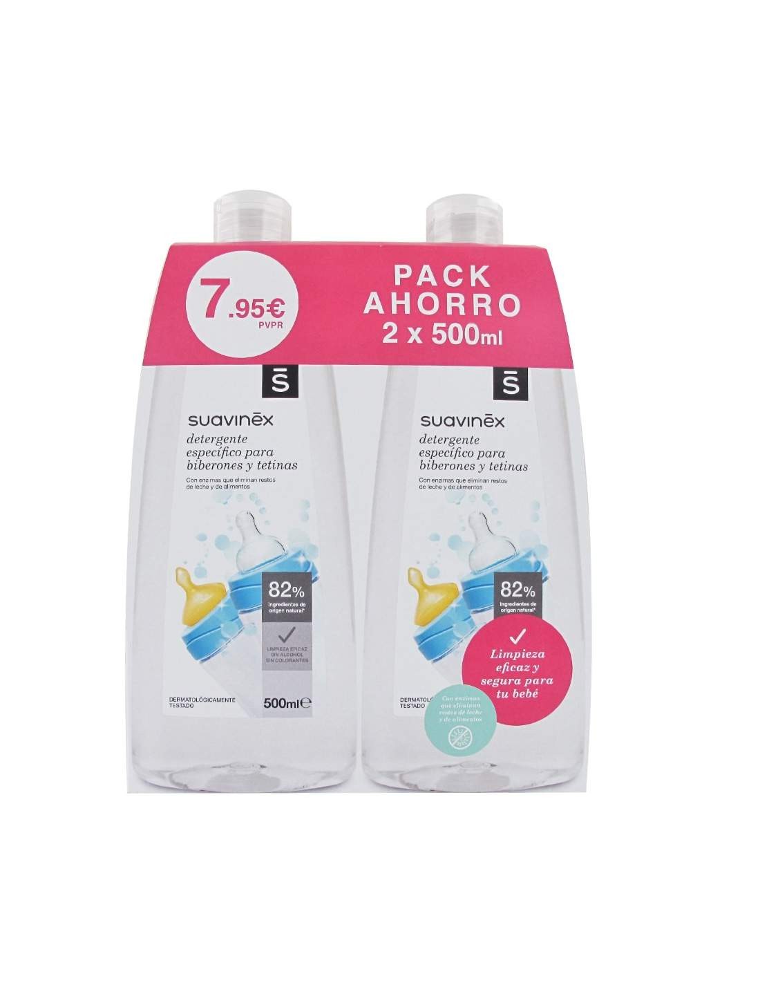 Detergente Especial Biberones Suavinex 500 ml — Farmacia Castellanos