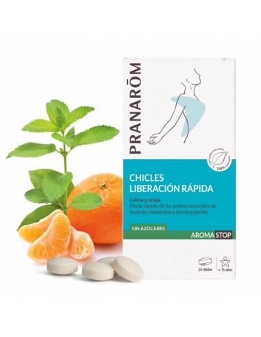 PRANAROM CHICLES LIBERACION RAPIDA