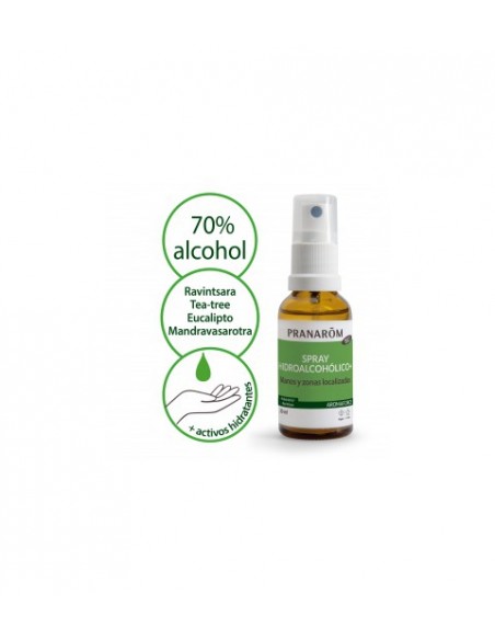 PRANAROM SPRAY HIDROALCOHOLICO AROMATERAPIA