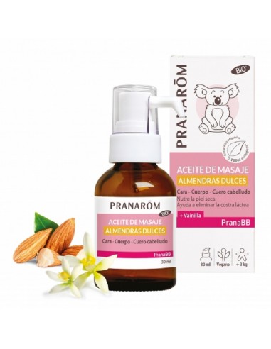 PRANAROM PRANA BB ACEITE MASAJE ALMENDRAS DULCES