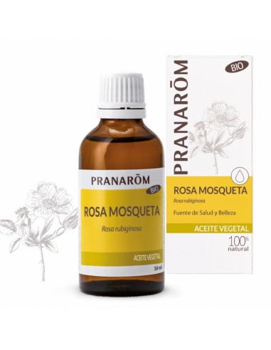 PRANAROM ACEITE VEGETAL ROSA MOSQUETA 50ml