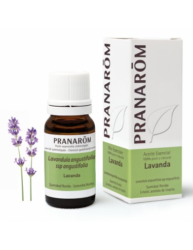 PRANAROM ACEITE ESENCIAL BIO LAVANDA 10 ML