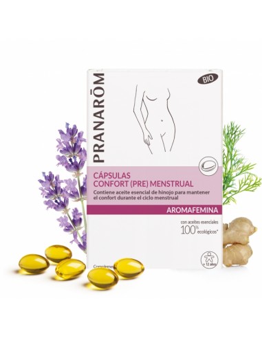 PRANAROM CAPSULAS CONFORT PREMENSTRUAL