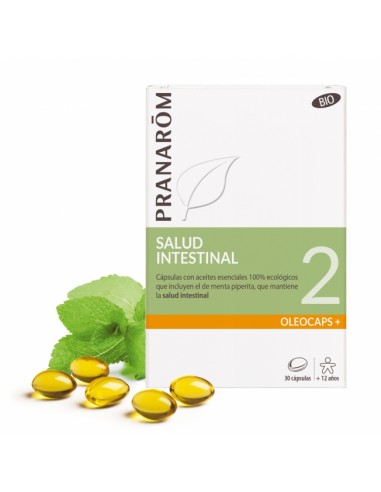 PRANAROM OLEOCAPS 2 ALIVIO GASTRO 30CAP 6801