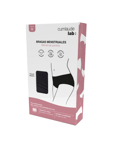 CUMLAUDE BRAGA MENSTRUAL TALLA M...