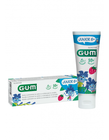 GUM JUNIOR +6 GEL DENTRIFICO ENVASE...