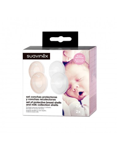 SUAVINEX SET CONCHAS PROTECTORAS Y...