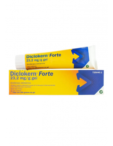 DICLOKERN FORTE 23,2 MG/G GEL CUTANEO...