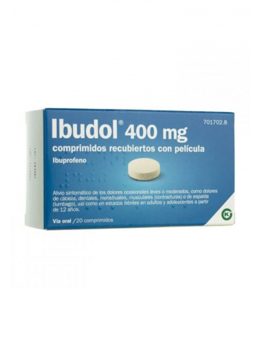 IBUDOL EFG 400 MG 20 COMPRIMIDOS...
