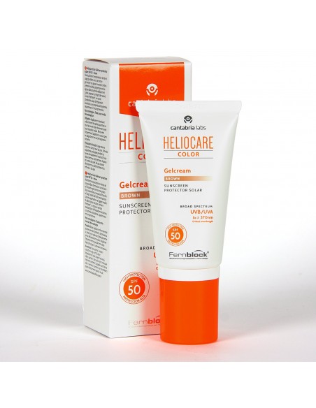 heliocare color gelcream brown spf50 50ml