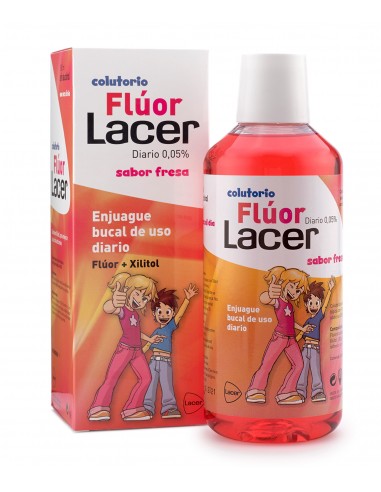 FLUOR LACER 0,05% DIA COL/FRE500ML